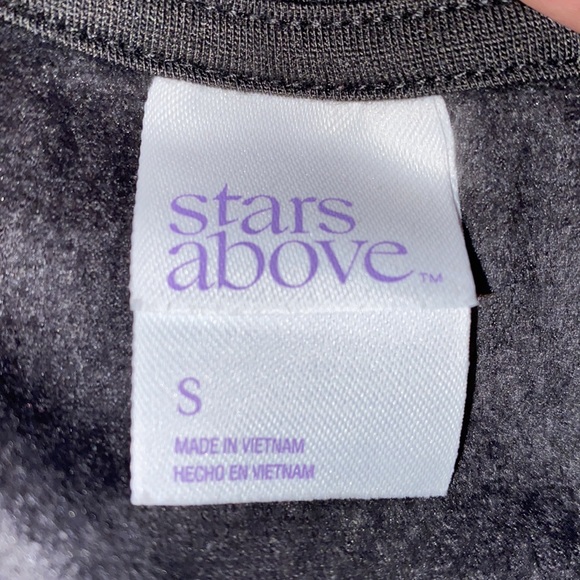 Star Above Women's Cozy Fleece Lounge Sweatshirt S - Picture 2 of 5